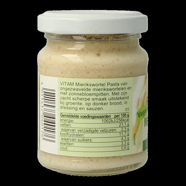 Pâte de raifort bio 115 grammes
