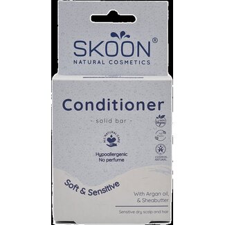 Skoon Après-shampoing solide doux et sensible 60 g