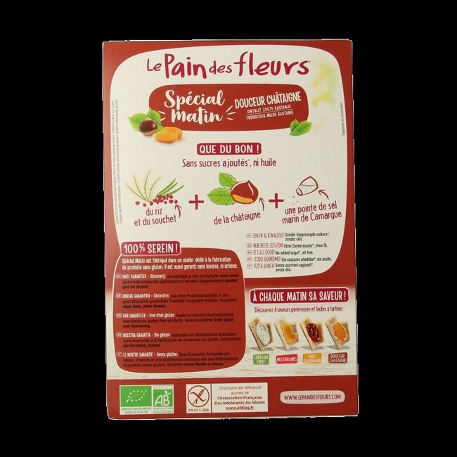 Special matin kastanje ontbijtcrackers bio 230 Gram