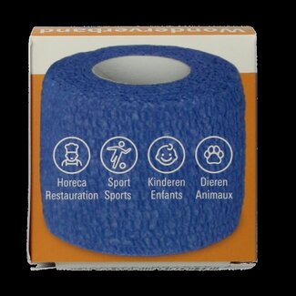 ABC Wonderverband Pansement Wonder bleu 4,5 m x 5 cm 1 pièce