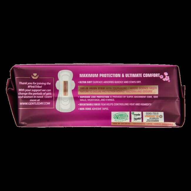 Serviettes hygiéniques nuit extra 6 pièces