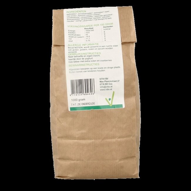 Muesli spelt bio 1 Kilogram