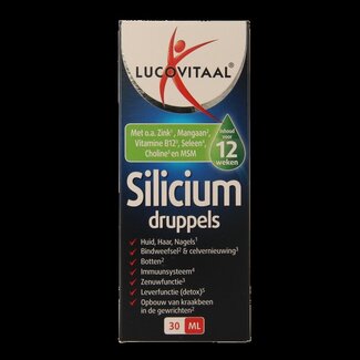 Lucovitaal Silicium en gouttes 30 ml