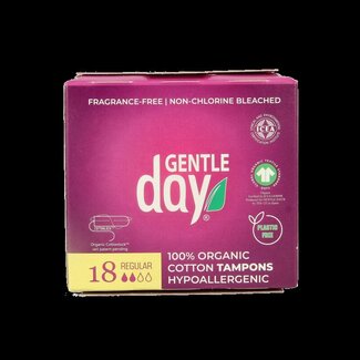 Gentle Day Tampons Regular - 18 pièces