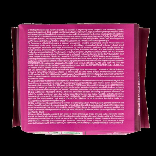 Protège-slips absorbants 20 pièces