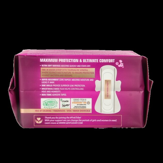 Serviettes hygiéniques nuit 8 pièces