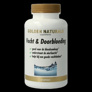 Golden Naturals Vocht & doorbloeding 60 Capsules