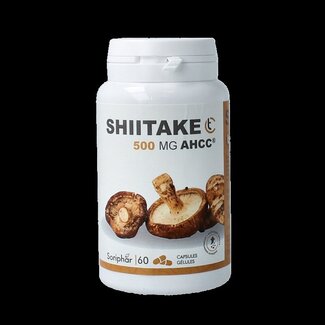 SoriaBel Shiitake AHCC 500mg 60 Capsules