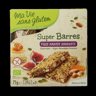 Ma Vie Sans Super repen amandel vijg amarant glutenvrij bio 75 Gram