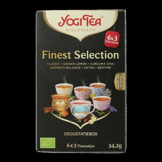Yogi Tea Finest Selection Bio 6 x 3 sachets (18 sachets)