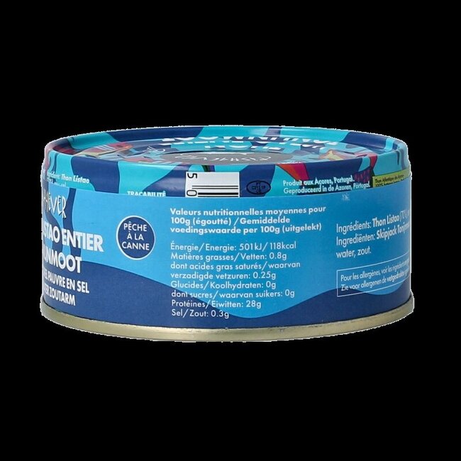 Tonijnmoot in water 160 Gram