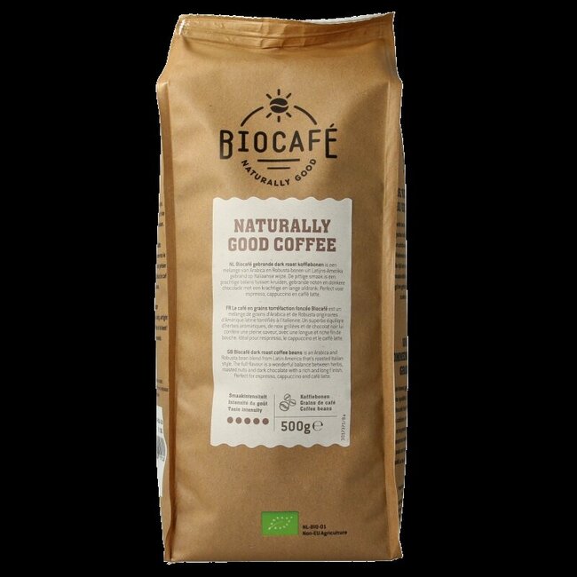 Koffiebonen dark roast bio 500 Gram