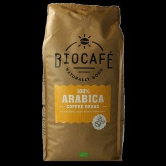 Biocafe Koffiebonen arabica bio 1 Kilogram