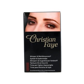 Christian Faye Teinture pour sourcils et cils marron 1 pièce