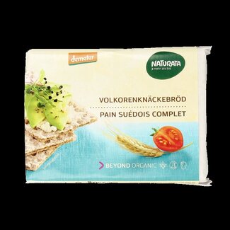 Naturata Knackebrod volkoren rogge demeter bio 250 Gram