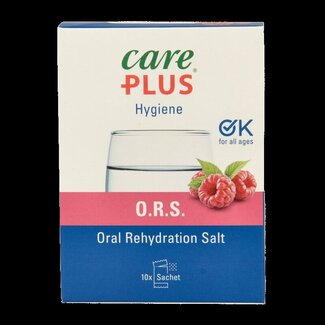 Care Plus SRO framboise 10 sachets