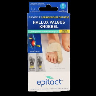 Epitact Orthèse correctrice hallux valgus taille 39/41 1 pièce