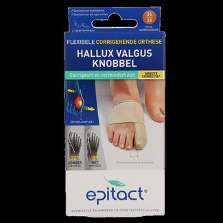 Epitact Orthèse corrective hallux valgus taille 36/38 1 pièce