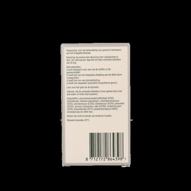 Buscopan 10mg 100 Tabletten