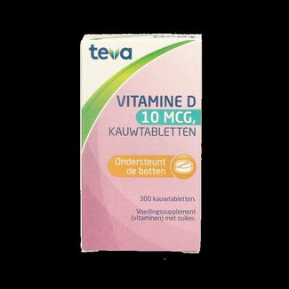 Teva Vitamine D 10 mcg 400 UI 300 comprimés