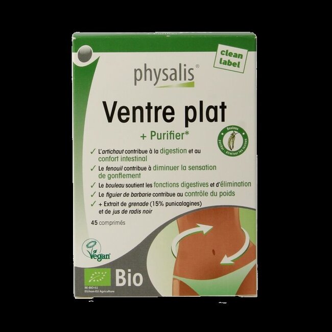 Ventre plat bio 45 comprimés
