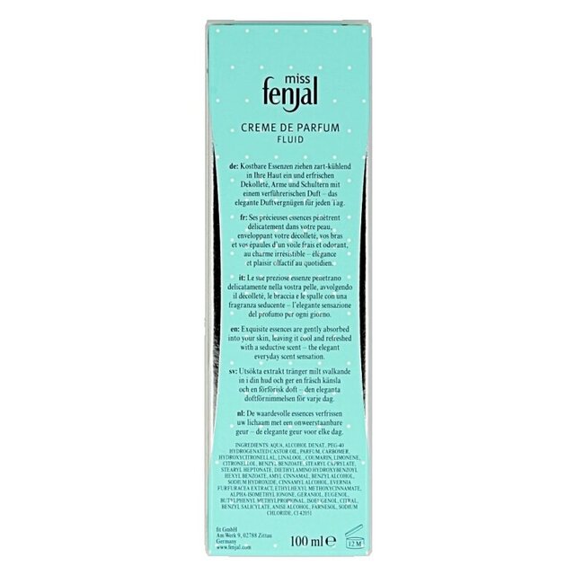 Crème de parfum classique 100 ml