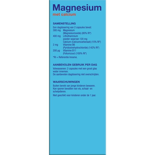 Zee magnesium calcium 40 Capsules