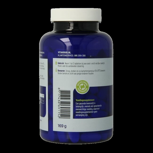Betaine HCL 650mg & pepsine 160mg 120 Tabletten