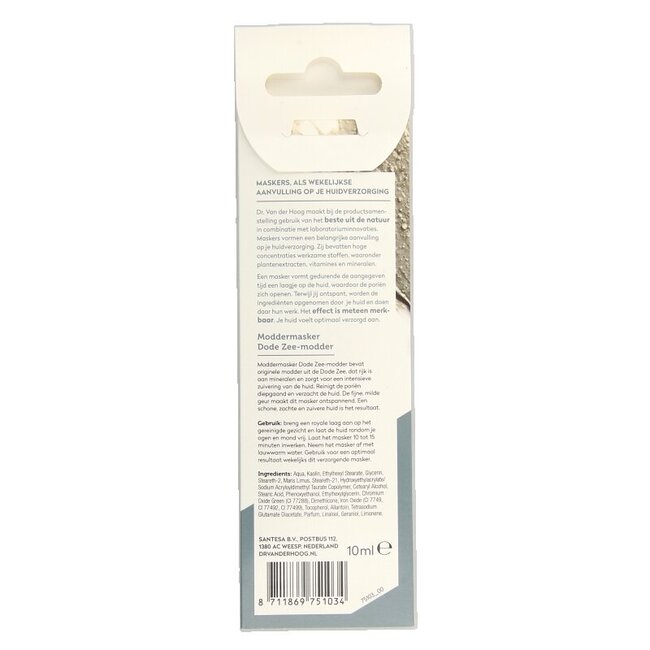 Moddermasker dode zee 10 Milliliter