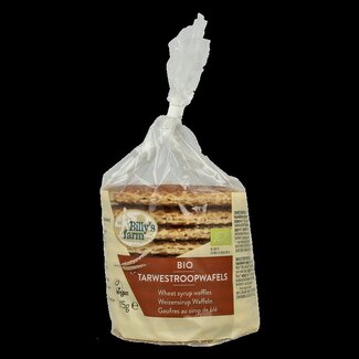 Billy's Farm Tarwestroopwafels bio 315 Gram
