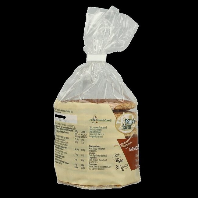 Gaufres au sirop de blé bio 315 g