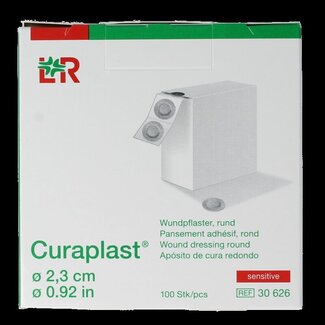 Curaplast Sensitive ronde pleister 100 Stuks