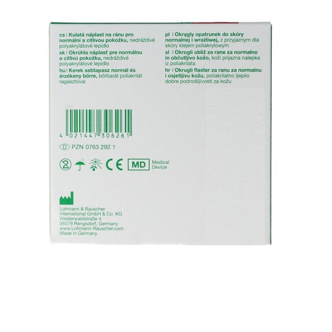 Pansement rond sensible 100 pièces