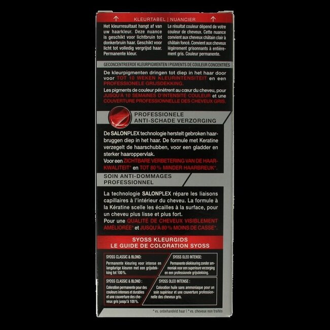 Color baseline 4-8 chocoladebruin haarverf  1 Set