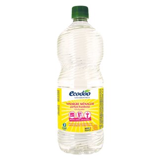 Ecodoo Vinaigre d'alcool blanc bio parfum framboise 1 litre