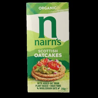 Nairns Galettes d'avoine biologiques 250 g