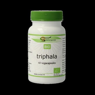 Surya Bio triphala bio 60 Vegetarische capsules