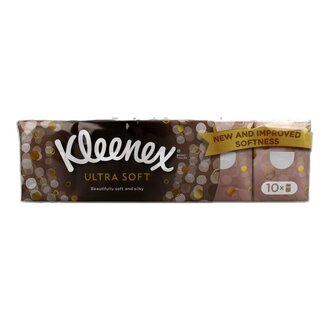 Kleenex Mouchoirs Ultrasoft 10 étuis