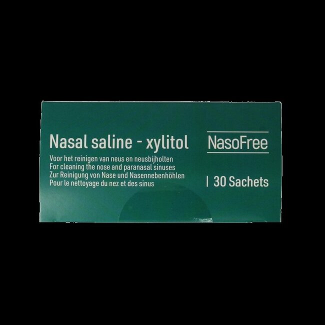 NasoFree sel de rinçage nasal au xylitol 6,5 g - 30 sachets
