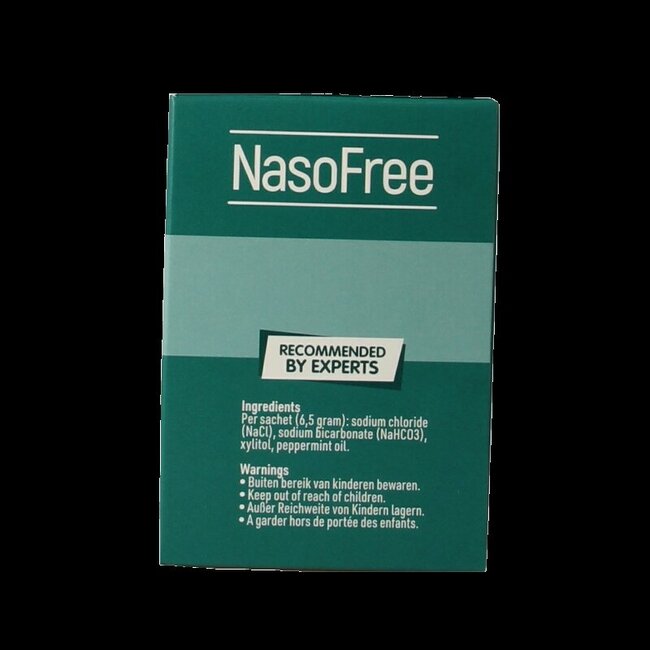 NasoFree sel de rinçage nasal au xylitol 6,5 g - 30 sachets