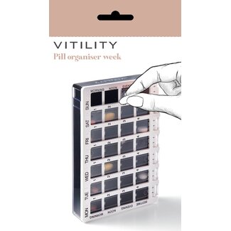 Vitility Medicijncassette week 1 Stuks