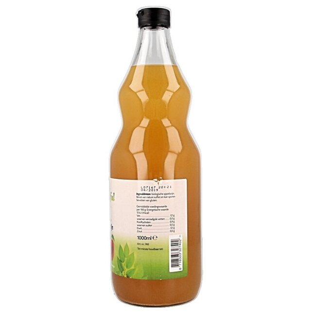 Vinaigre de cidre de pomme bio 1 Litre