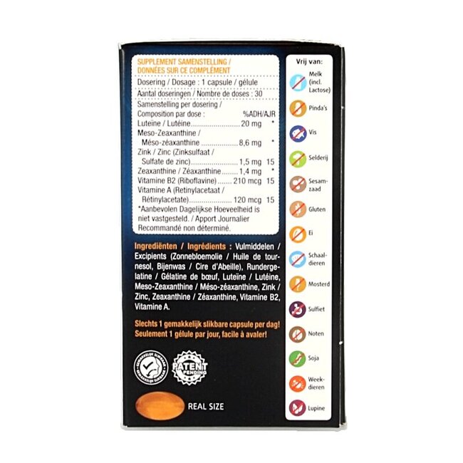 Vision nette et équilibre hydrique 30 gélules