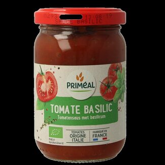 Primeal Pastasaus tomaten basilicum bio 200 Gram