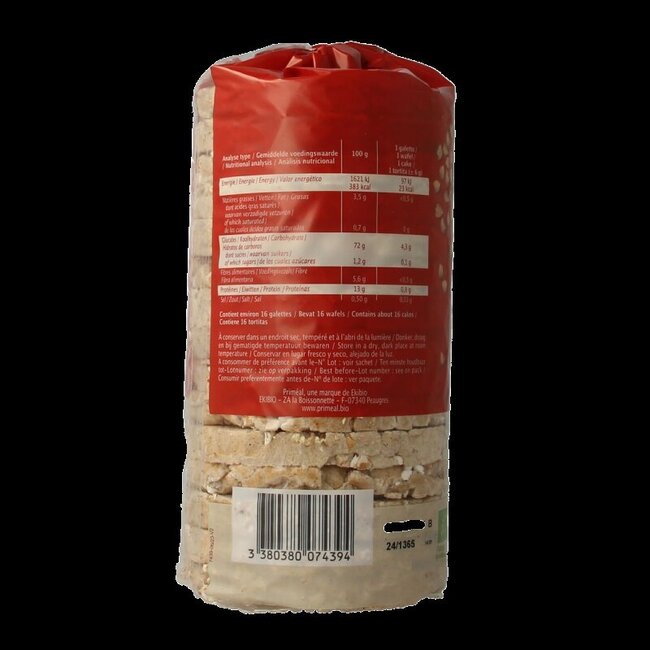 Crackers au sarrasin bio 100 g