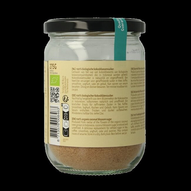 Sucre de fleur de coco bio 275 grammes