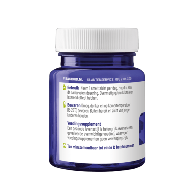 B12 5000 mcg Actief Adenosylcobalamine 60 Smelttabletten