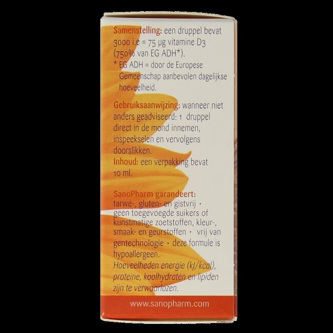 Vitamine D3 fortissimum Emulsan 10 Milliliter