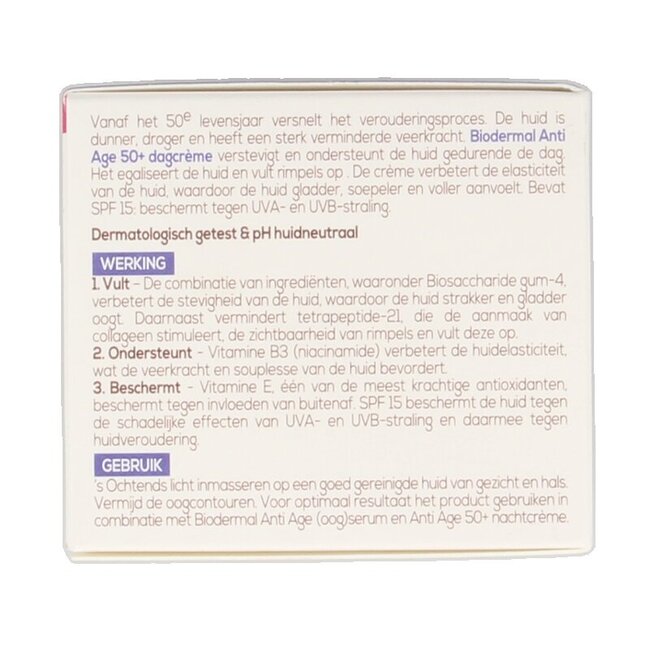 Crème de jour anti-âge 50+ 50 ml