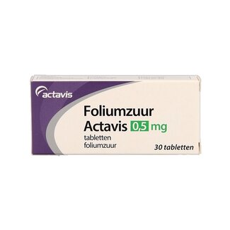 Sanias Acide folique 0,5 mg 30 comprimés